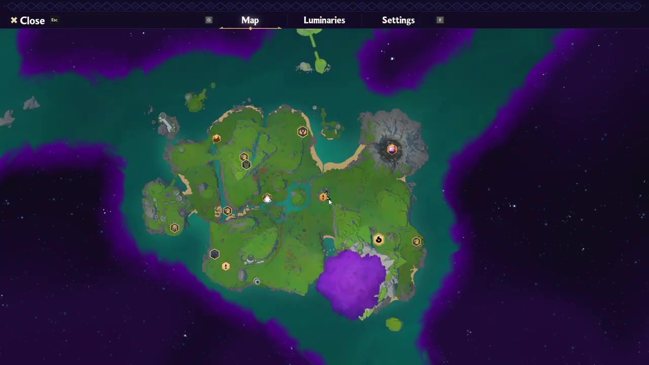 Head to the early first-island spot