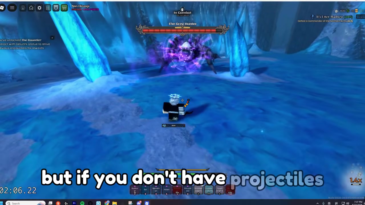 Parry trade without projectiles