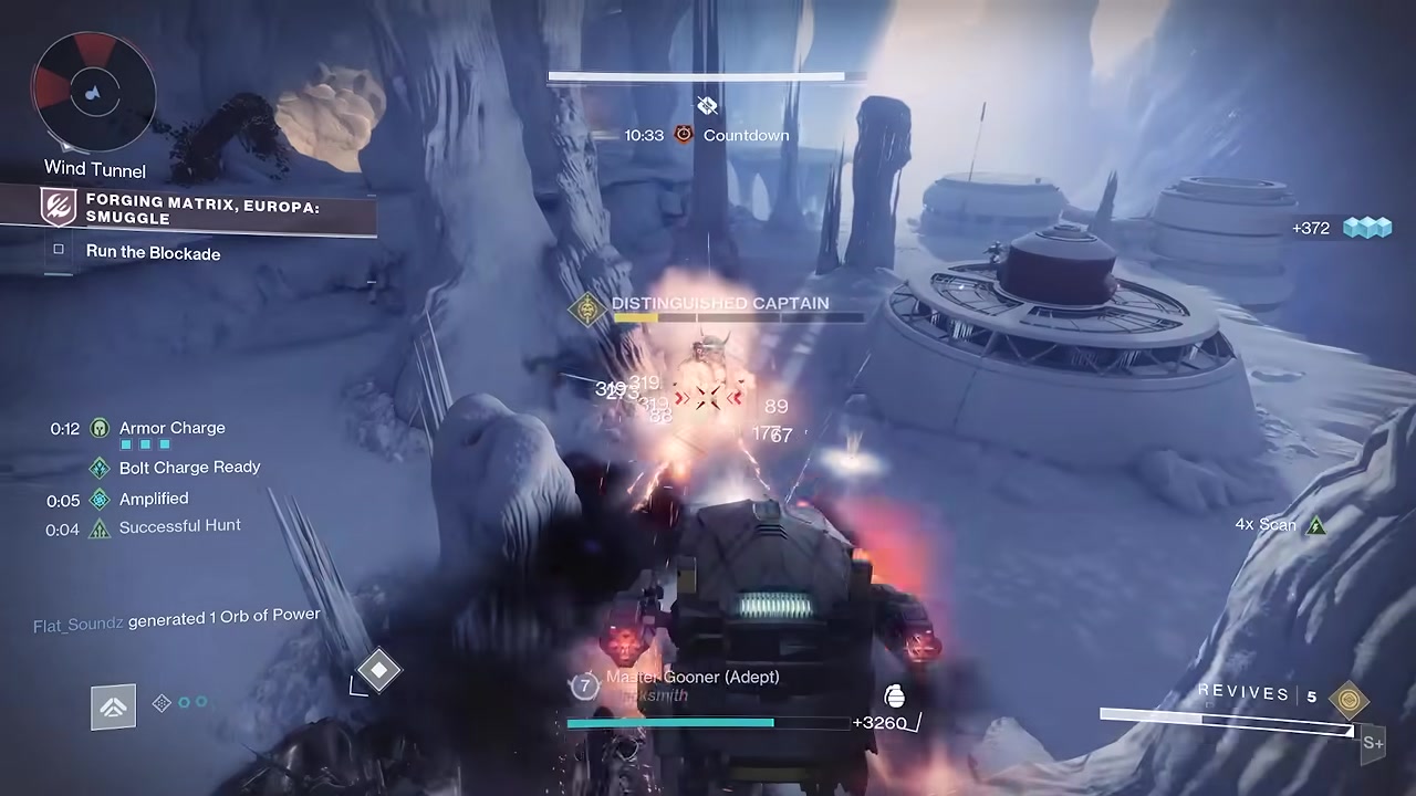 Spend credits at the target vendor