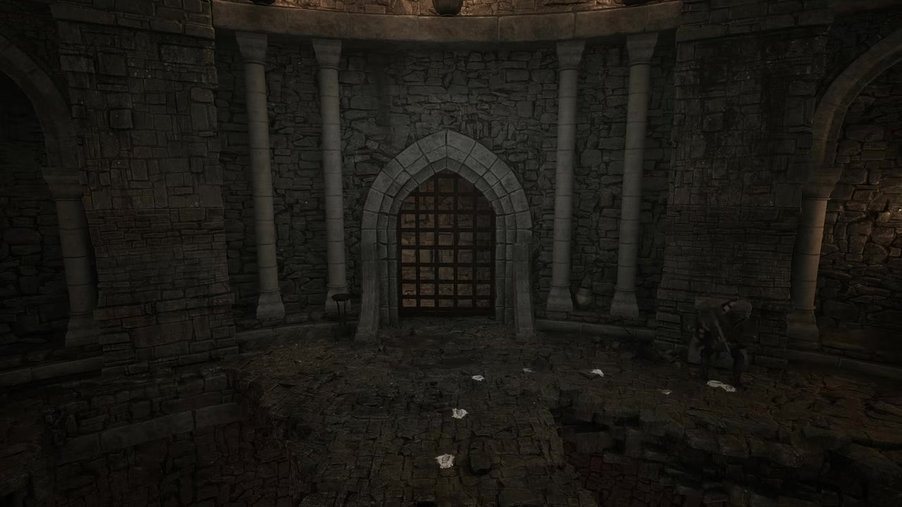 Open the heavy gate