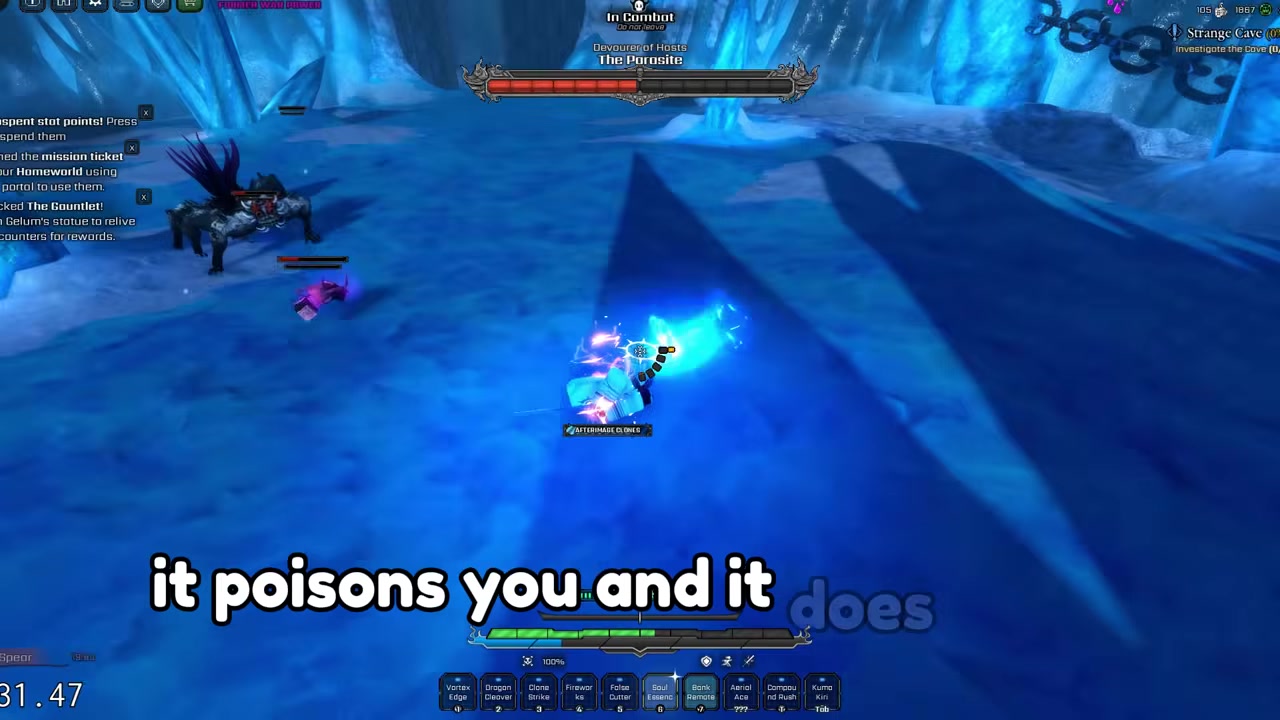 Block the half-HP poison