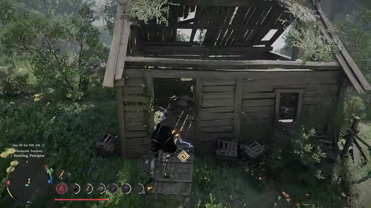 Abandoned Howling Precipice Cabin