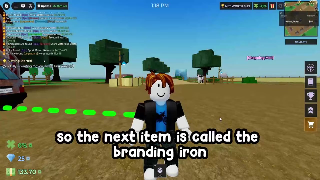Climb to the Branding Iron