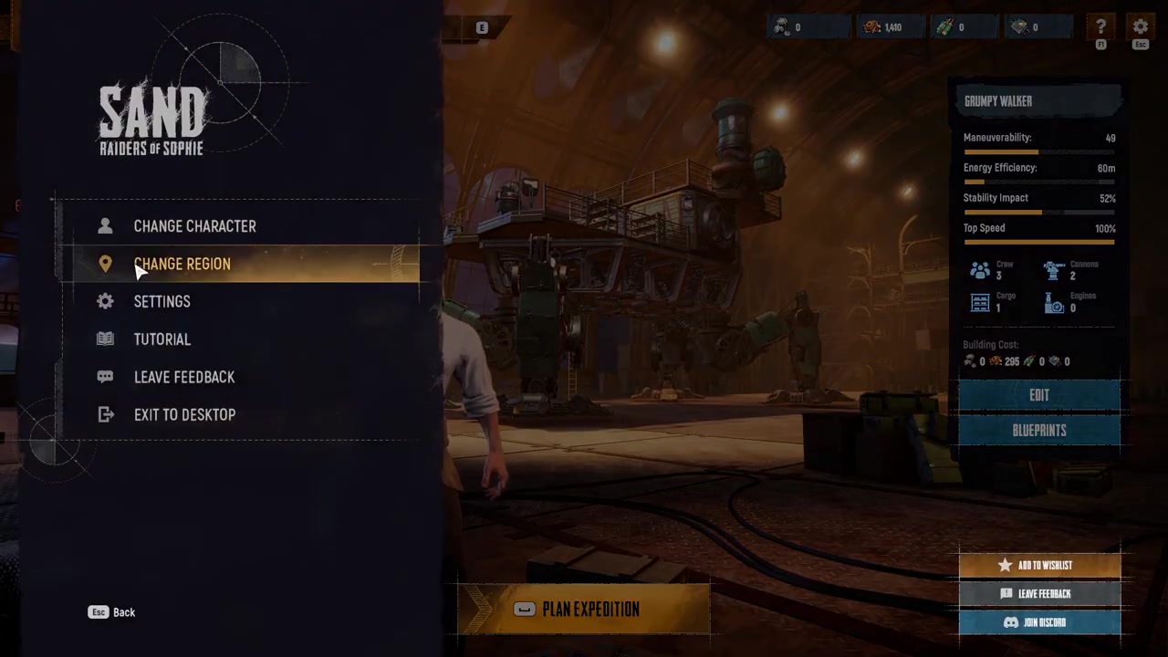 Select Change Region