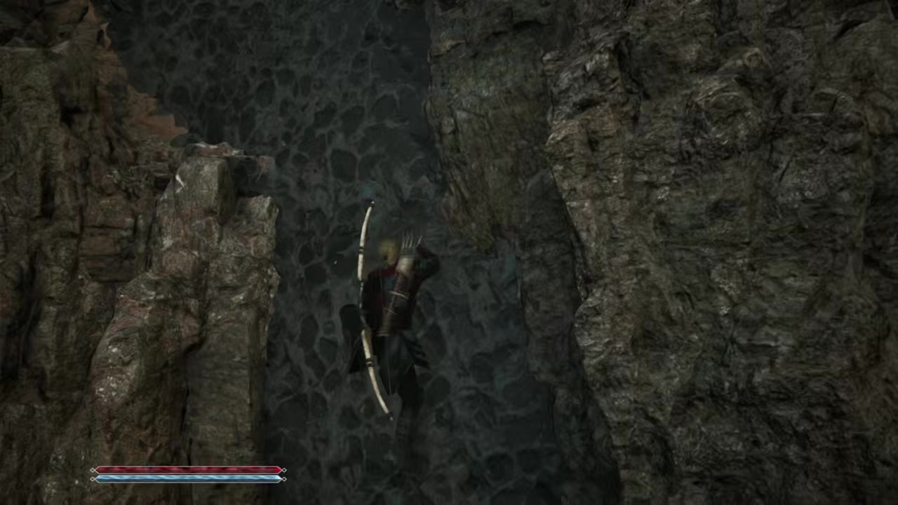 Enter the cave fork