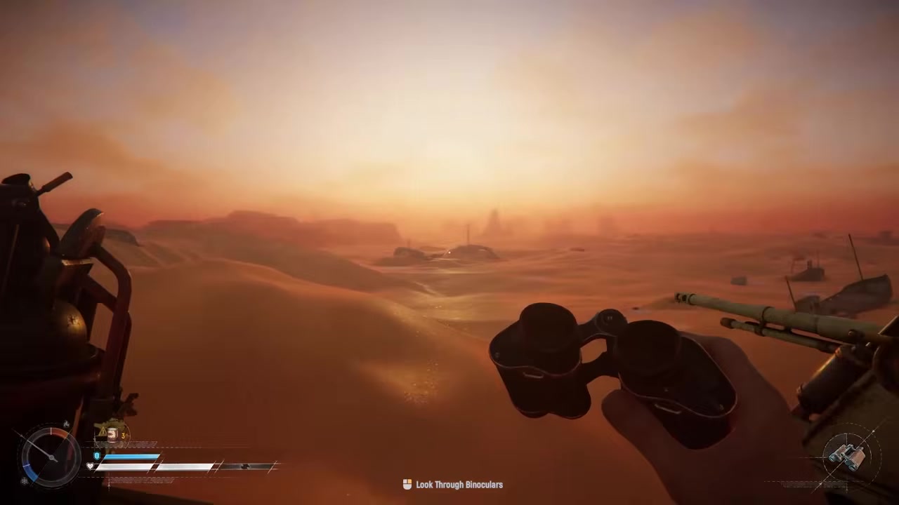 Drive your Trampler between the signal towers
