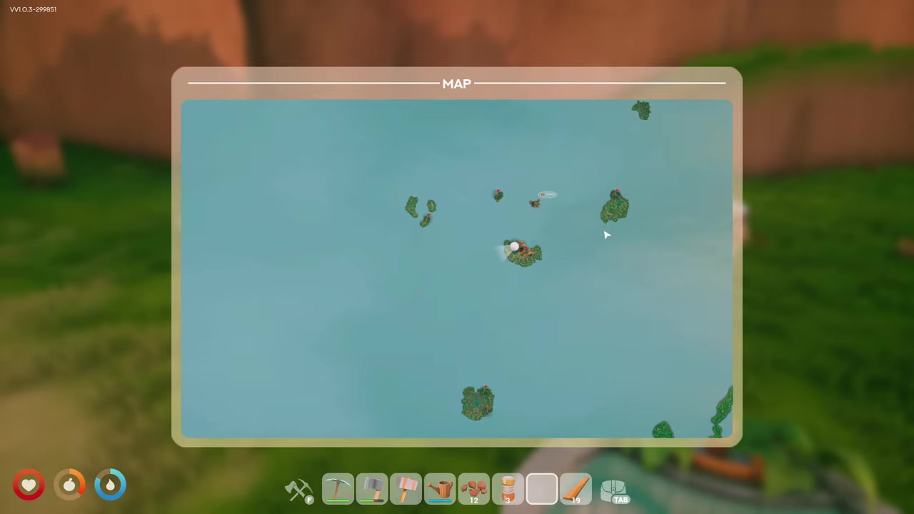 Check around the second rung