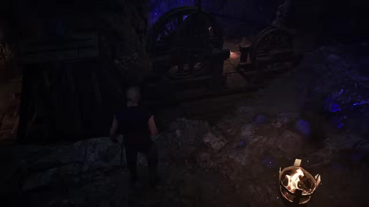 Pass the blockade and find the ladder