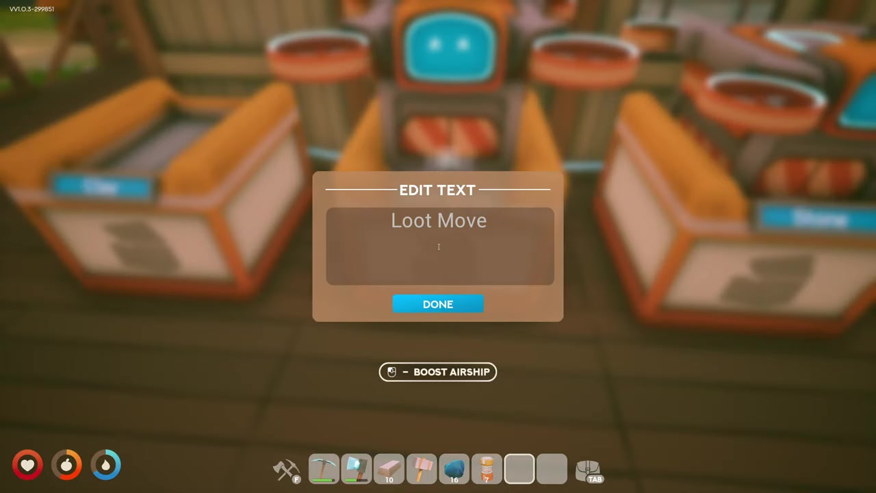 Assign the drone to a chest