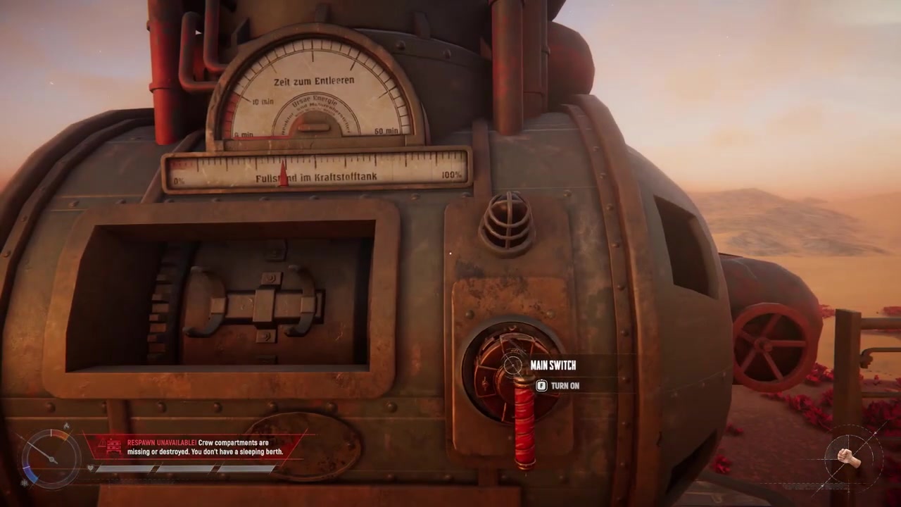 Hold F to activate the reactor