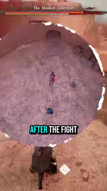 Climb the wall on the right