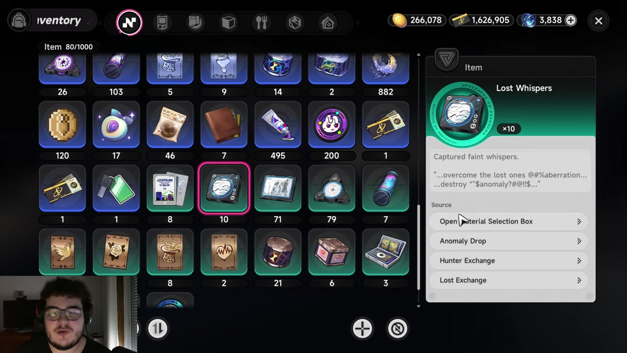 Select Anomaly Drop