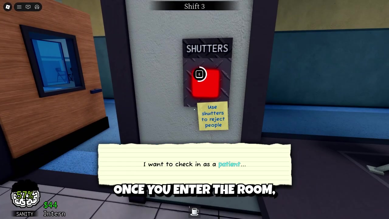 Read the room on entry