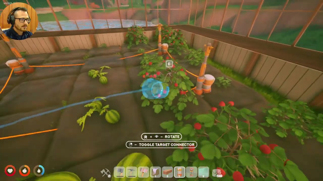 Link every sprinkler in the row