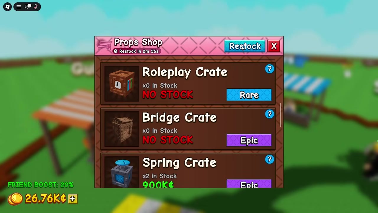 Find the Spring Crate