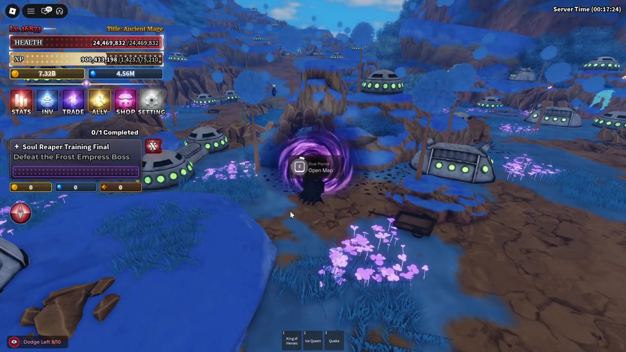 Sail to Blue Planet Island