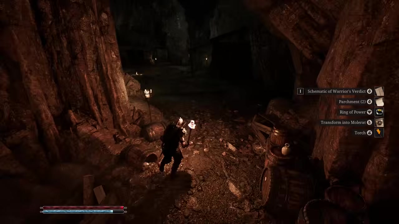 Climb the first ladder