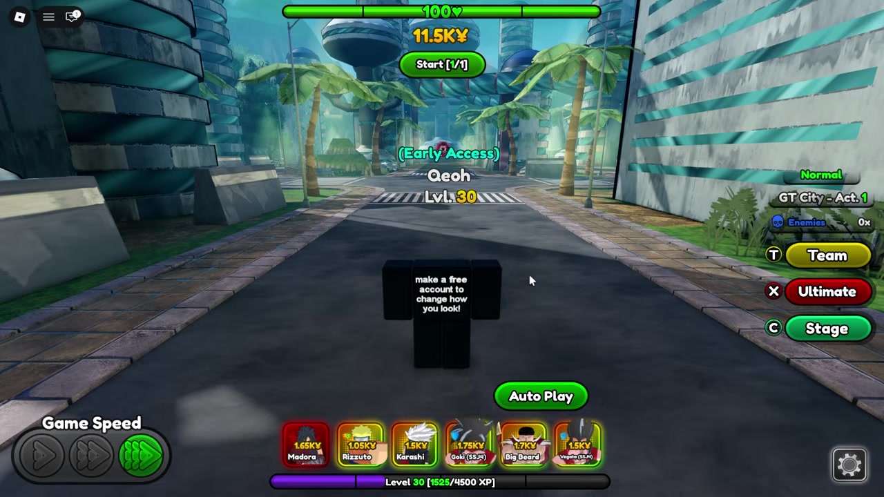 Turn on auto-replay and auto-vote-start