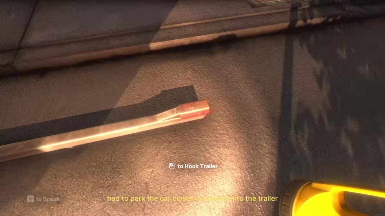 Hook the trailer up