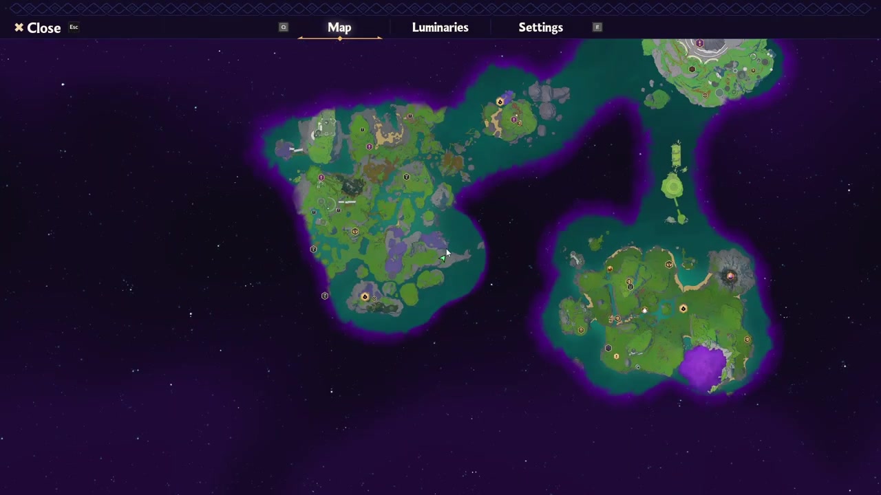 Reach the fourth island west