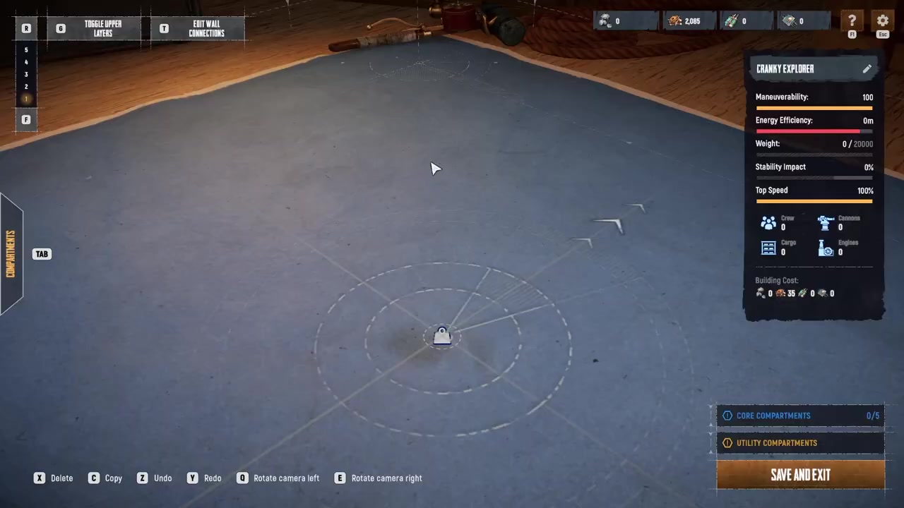 Navigate the camera