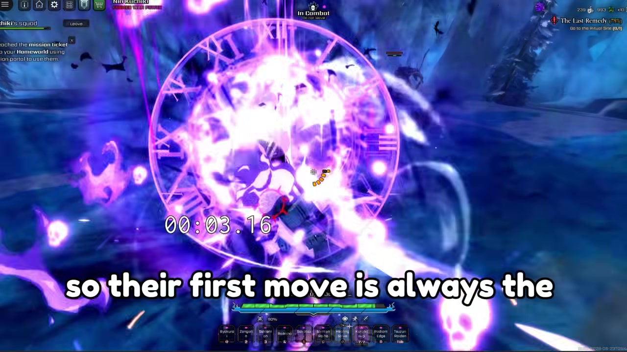Face the teleport punish