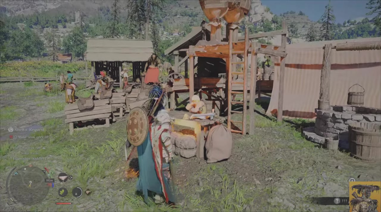 Open the Saddlery inventory