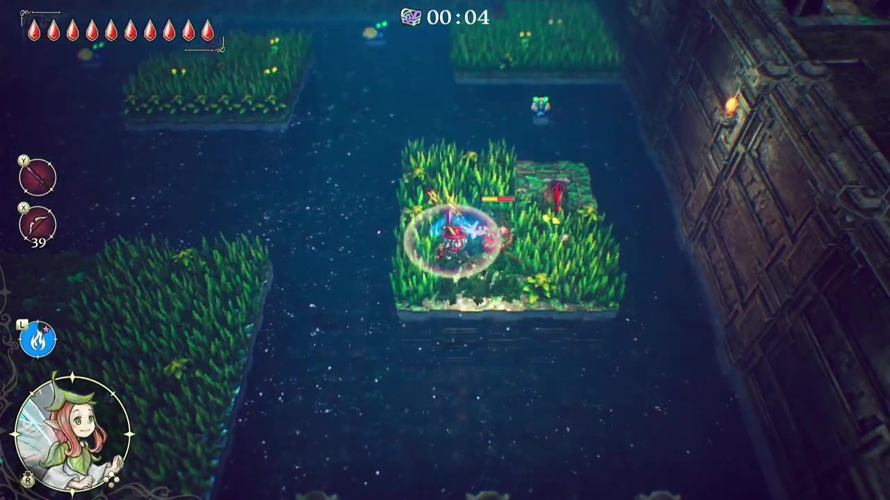Equip the upgraded bow