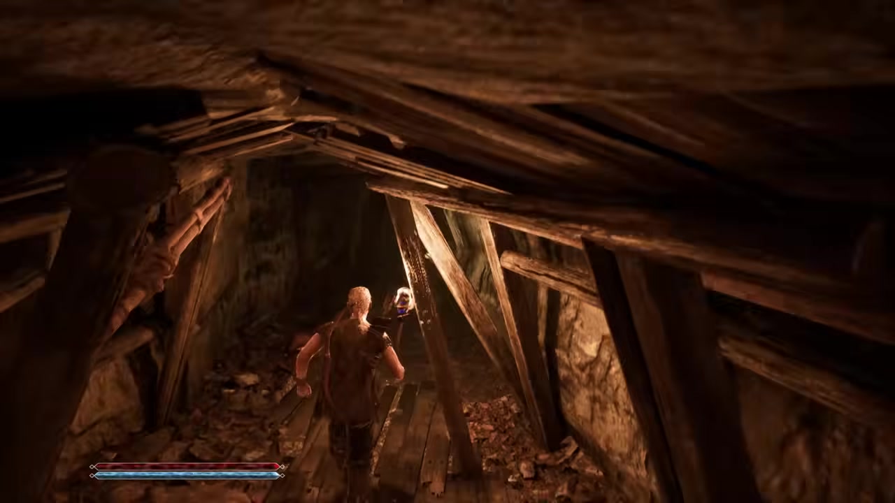 Enter the cave