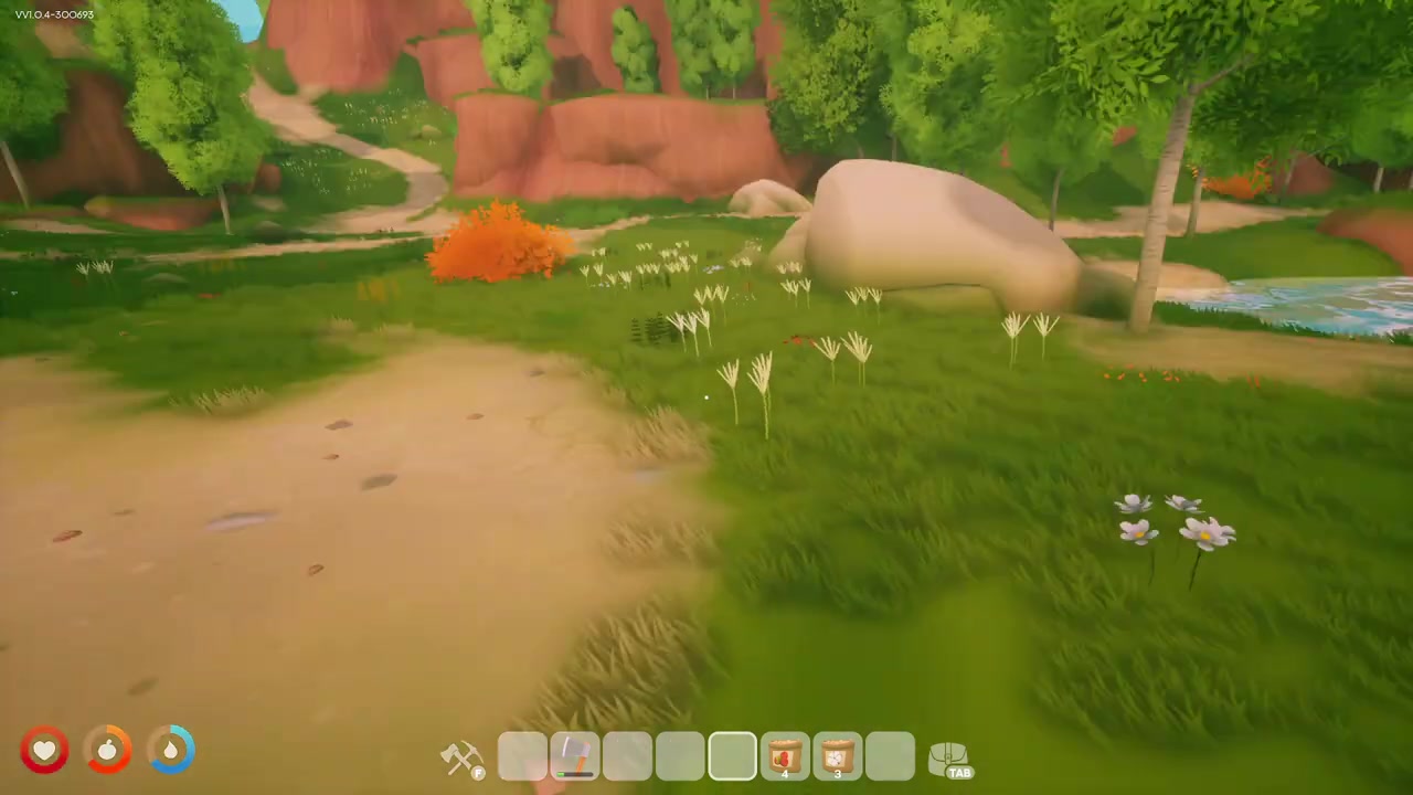 Craft an axe and fell trees