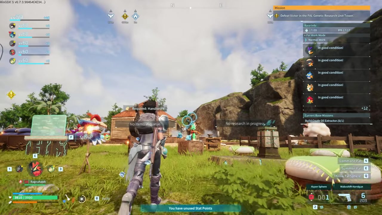 Assign Water Pals to your base