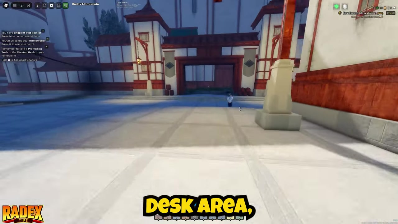 Follow the NPC marker if it appears