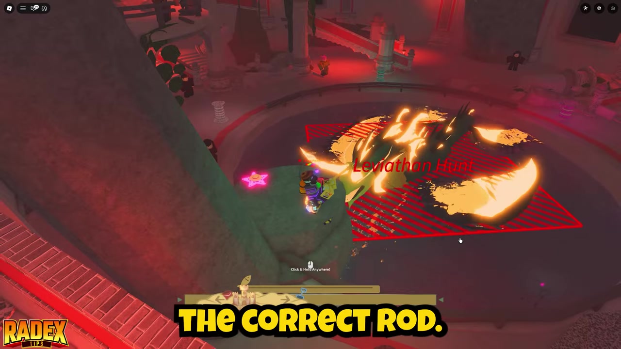 Hold the right-move input