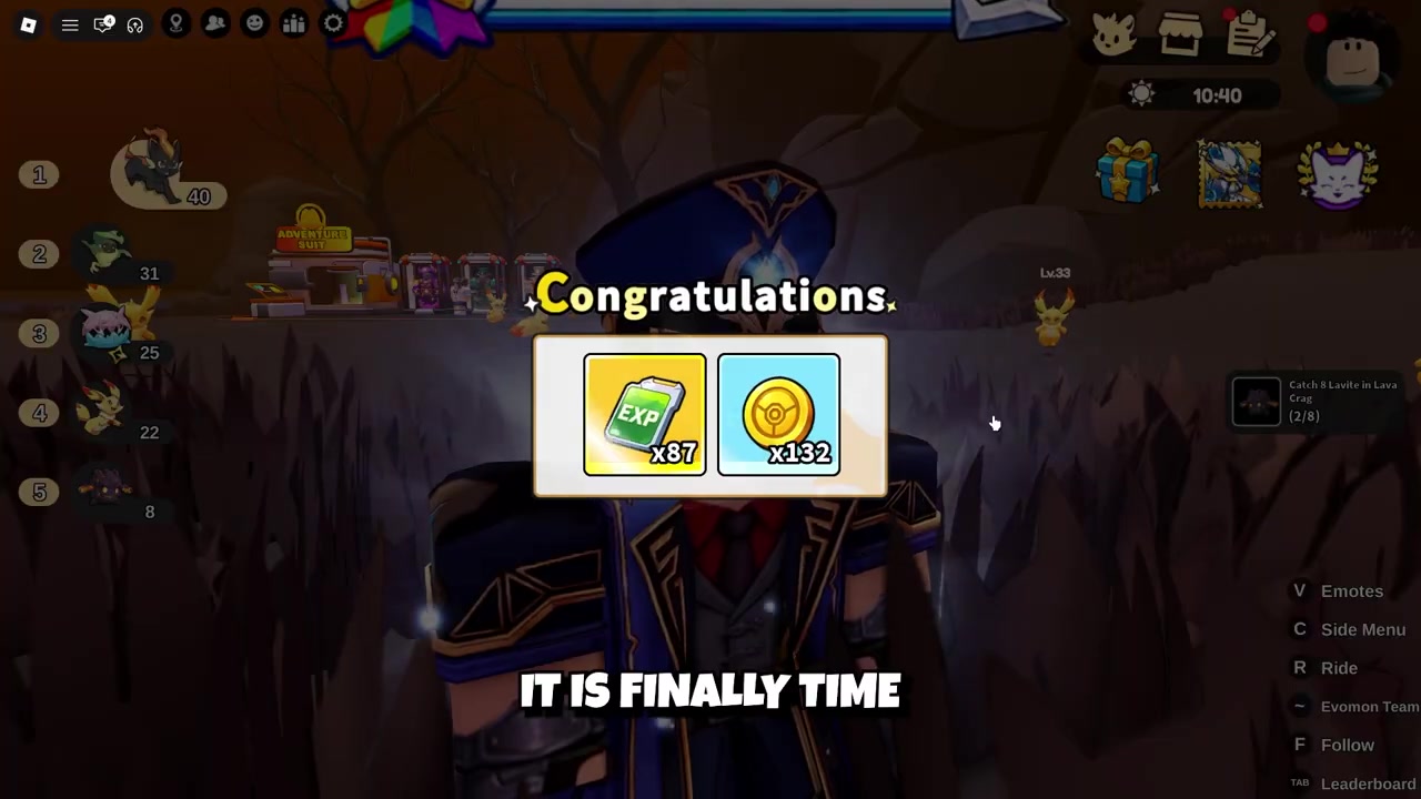 Fire Leaf Storm whenever ready