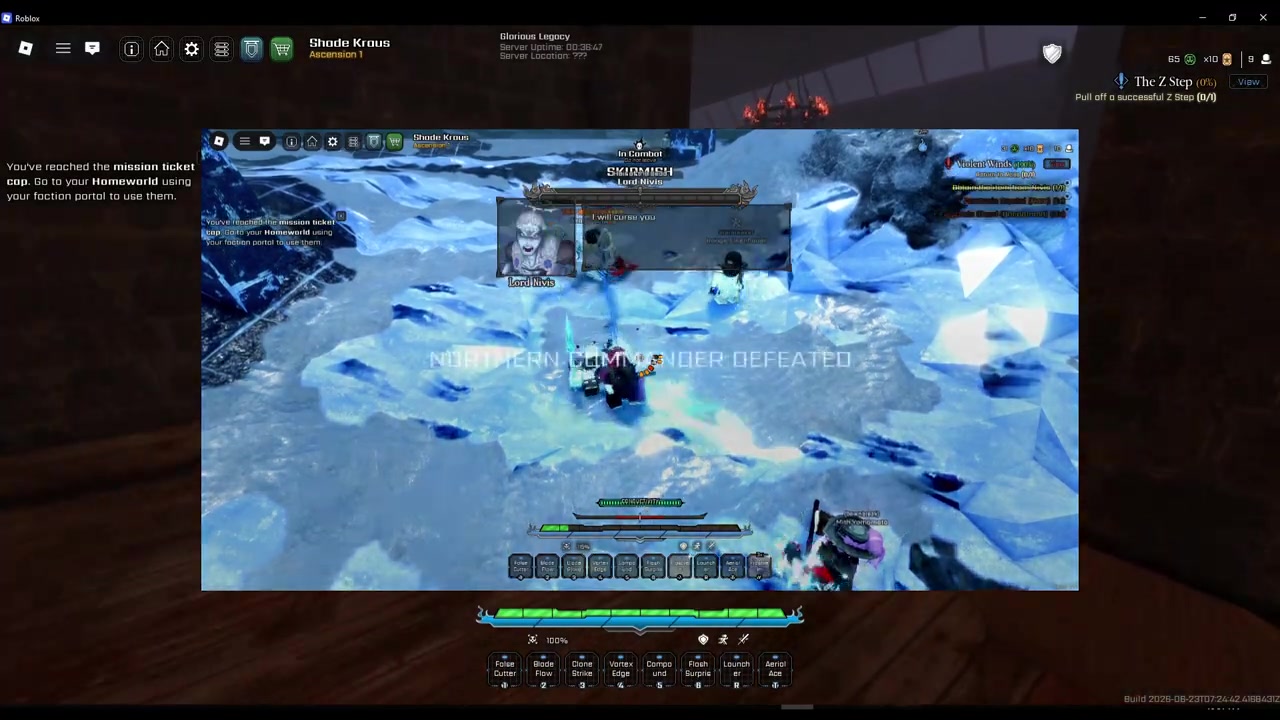 Defeat Lord Nivis in the Arctic Plains