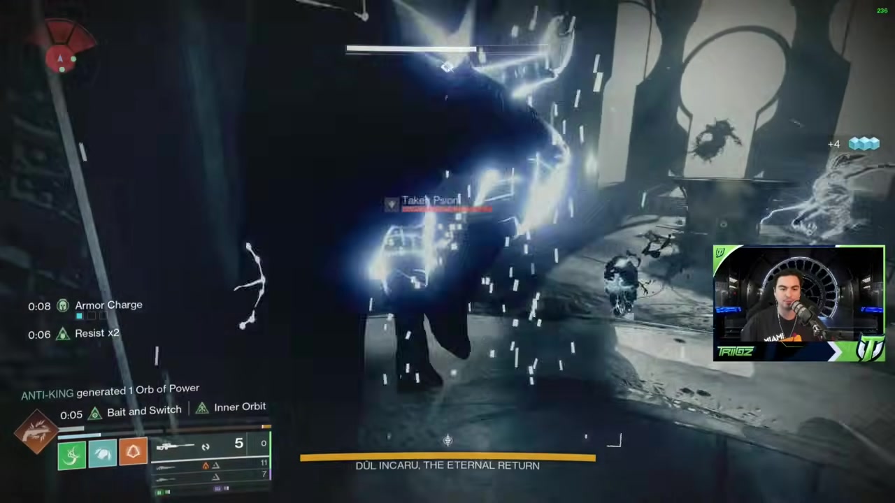 Collect all three orbs together