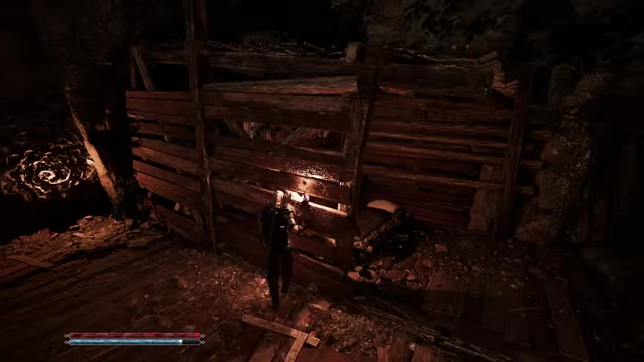 Scale the long wall