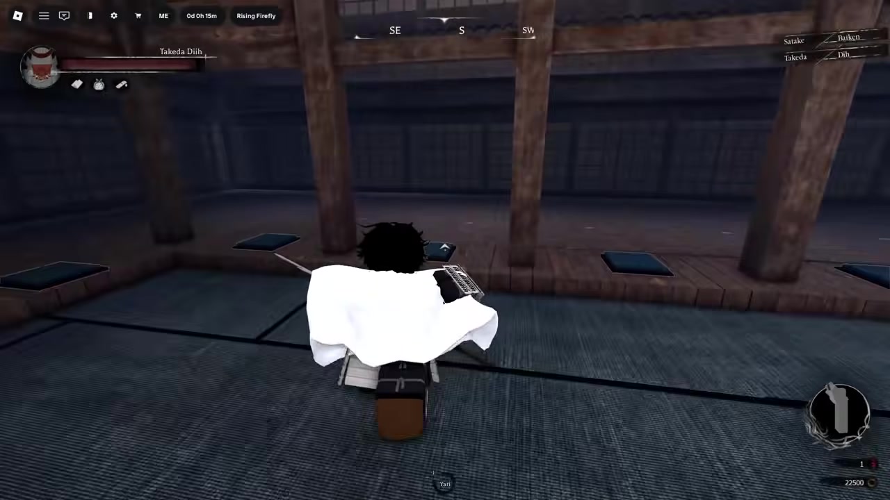 Spar a weak dojo student