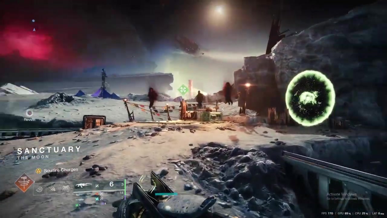 Take the portal next to Eris as a shortcut
