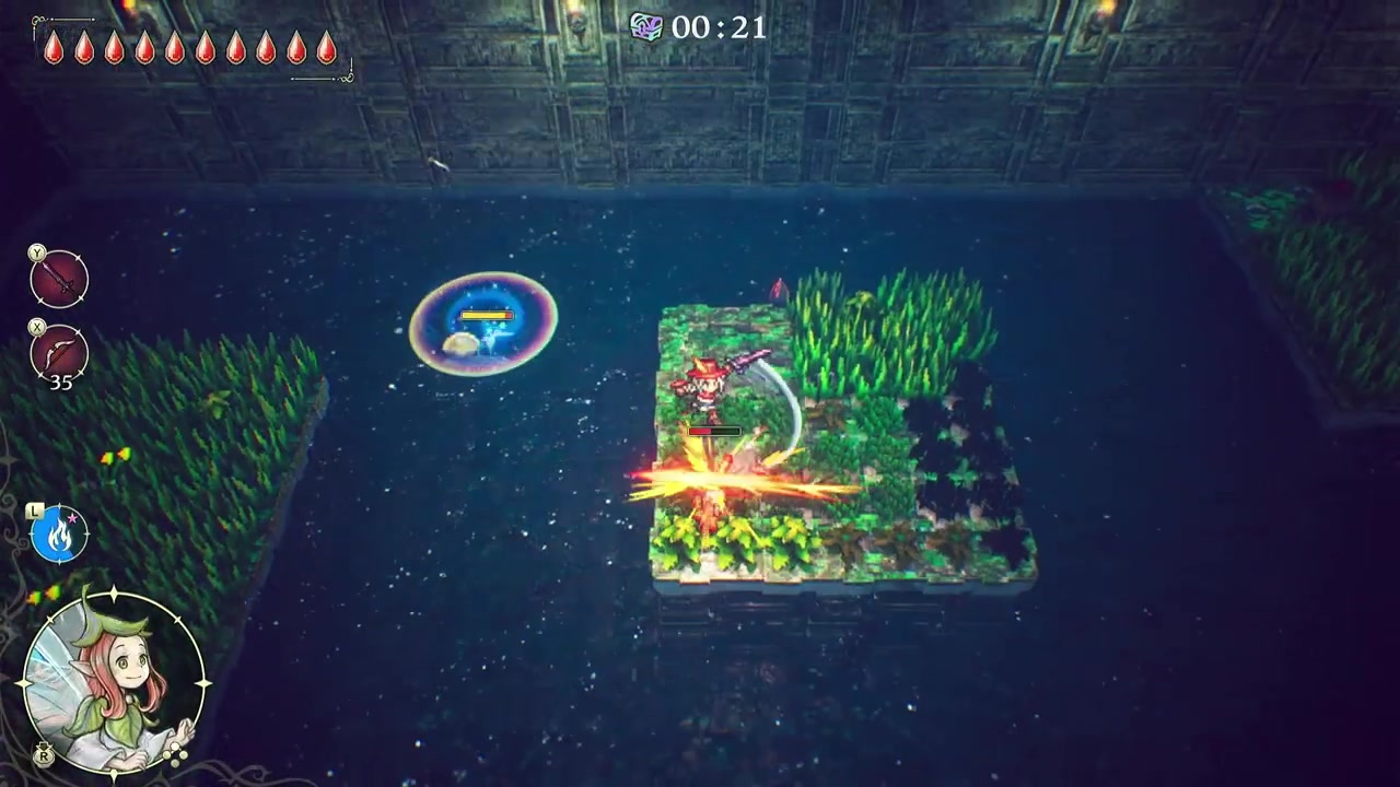 Blast through each room's enemies