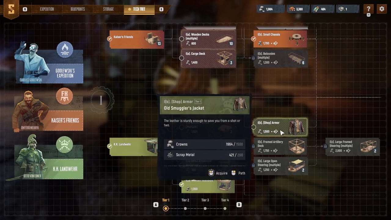 Clear Shop Weapons first