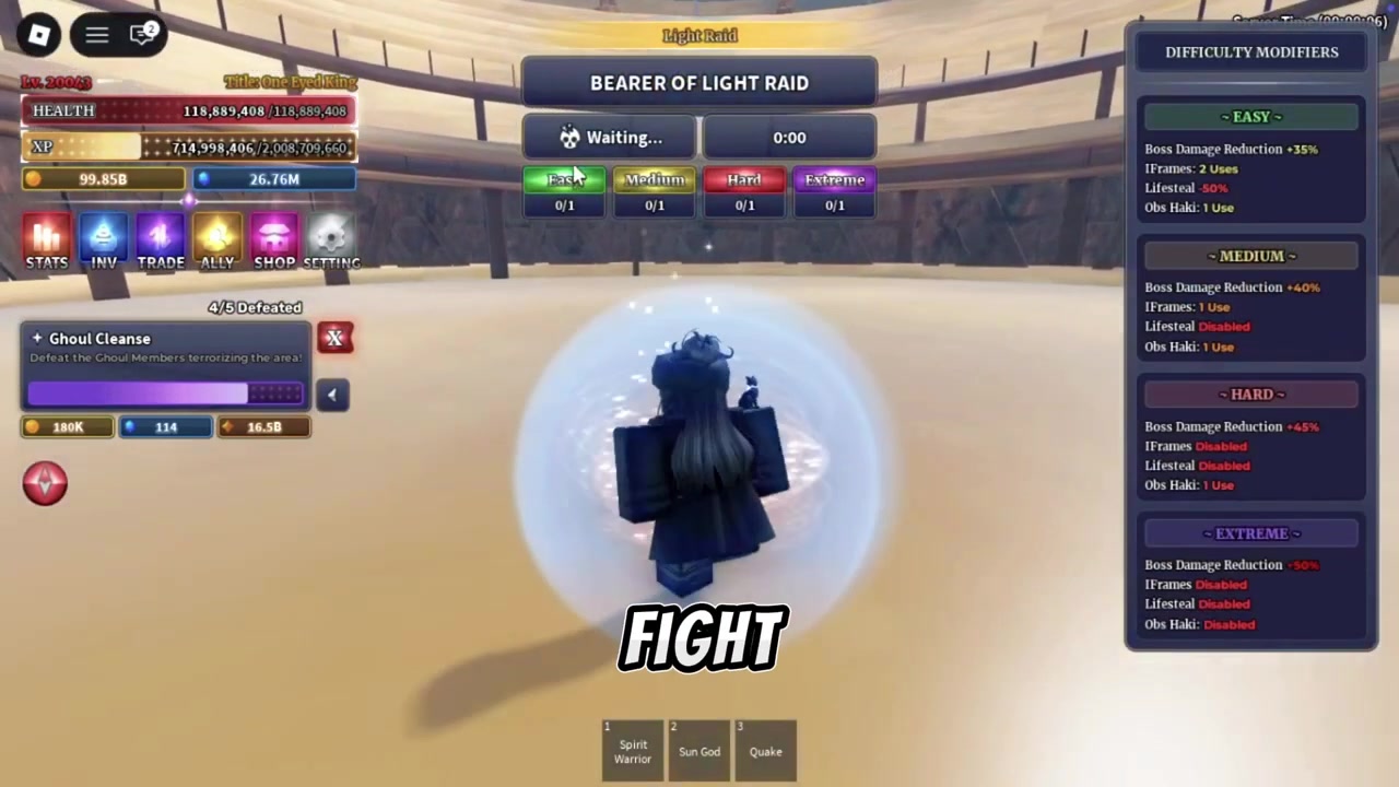 Fight your way to the boss