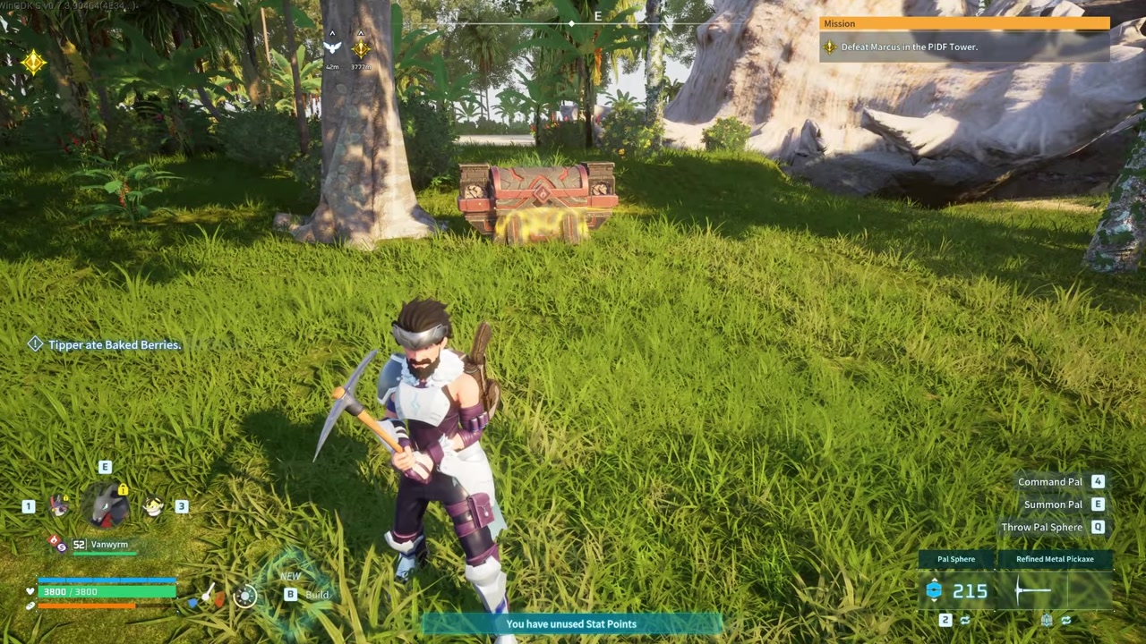 Let the Pal ignite the chest