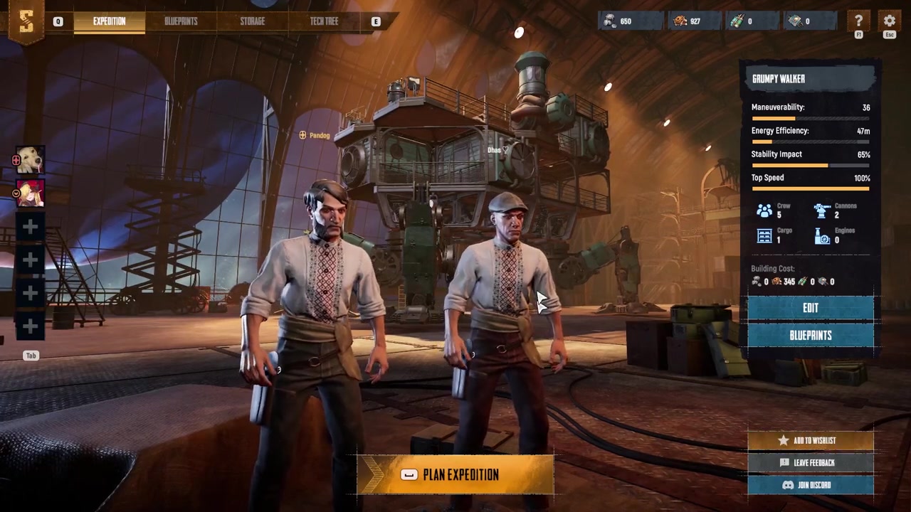 Occupy the crew slot