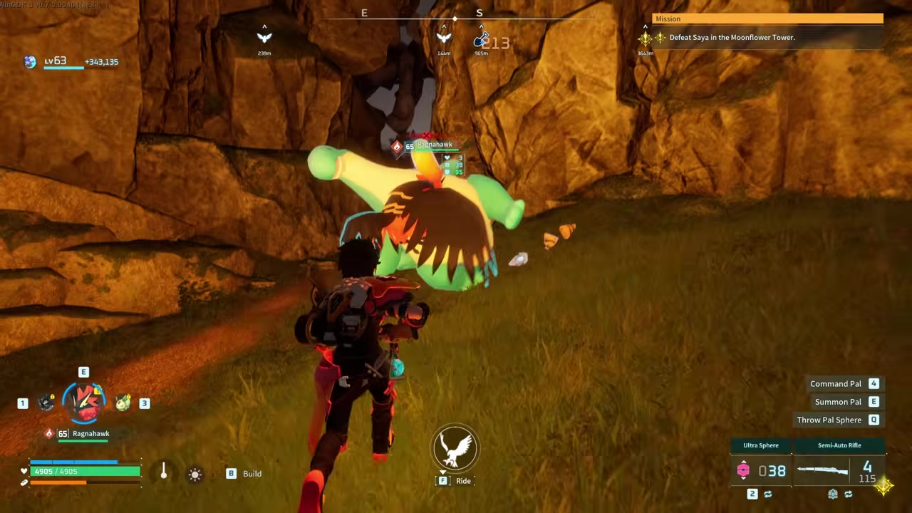 Collect the dropped Predator Cores