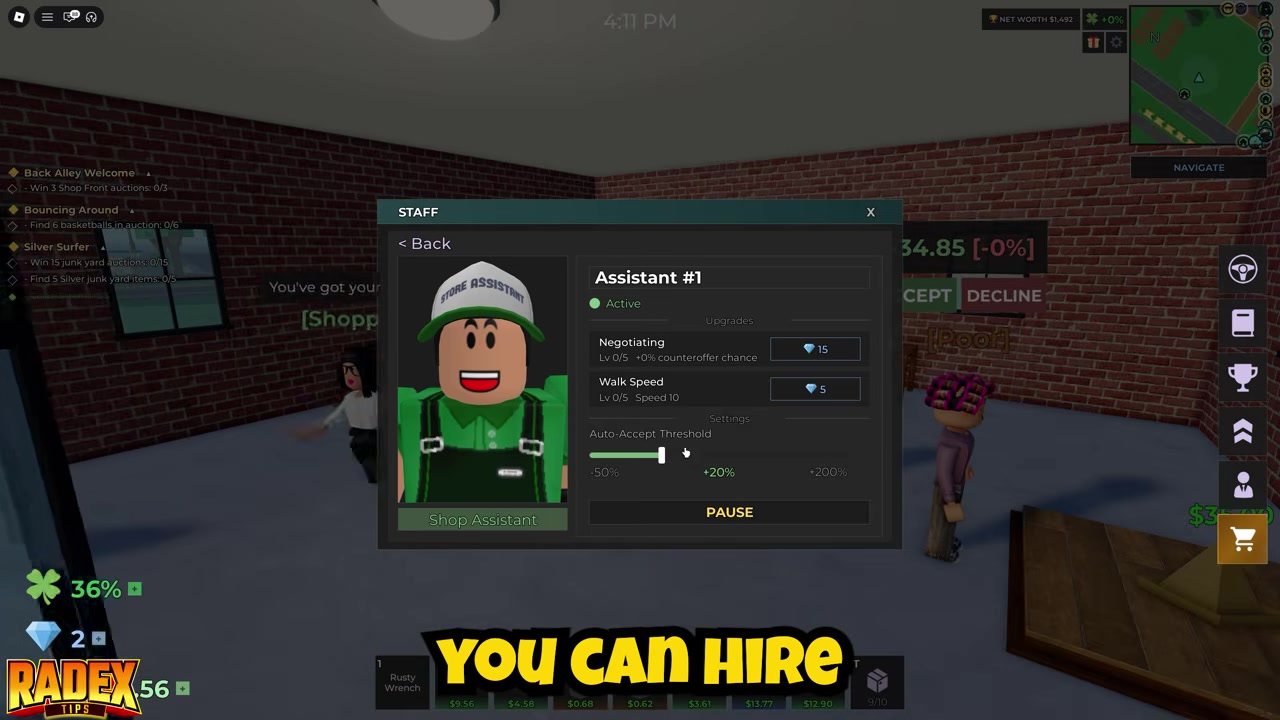 Hire the Shop Assistant