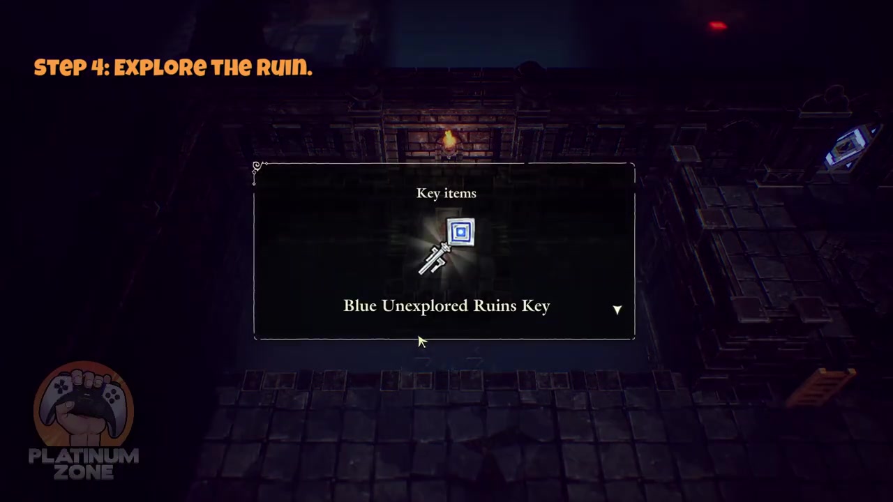 Pick up the key