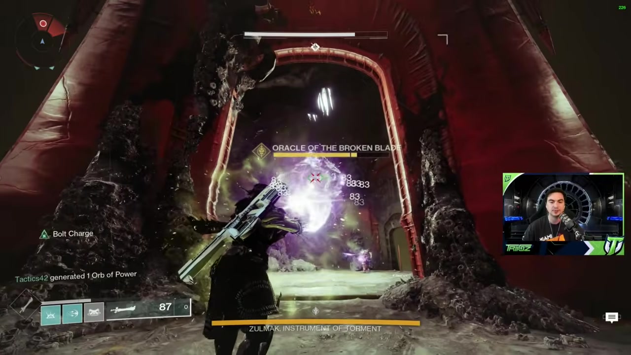 Deflect the shrieker's shots