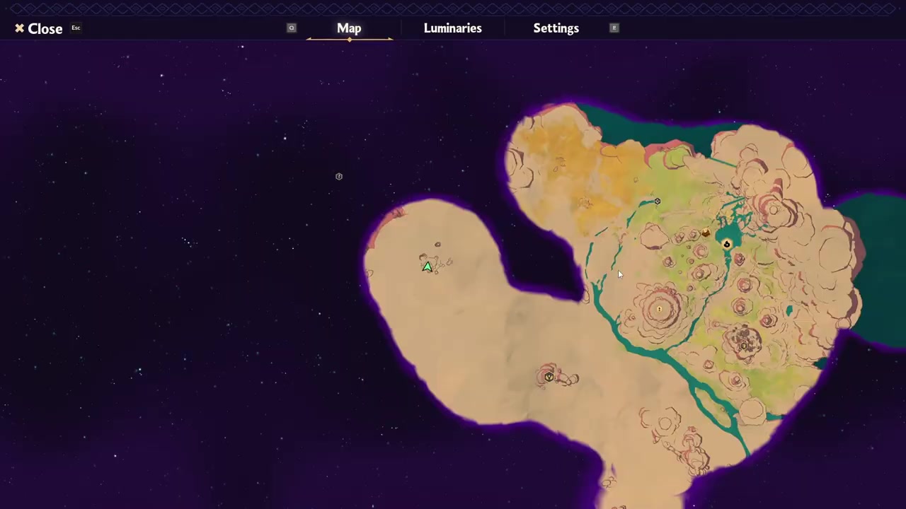 Travel to the far-west desert orb