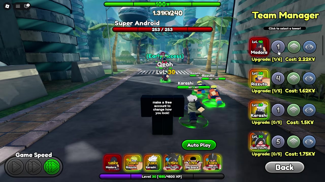 Run 3x game speed if you own it